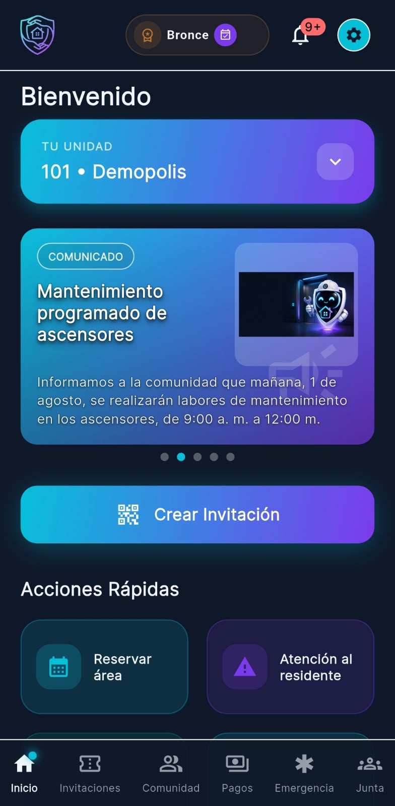 App móvil de Trivali